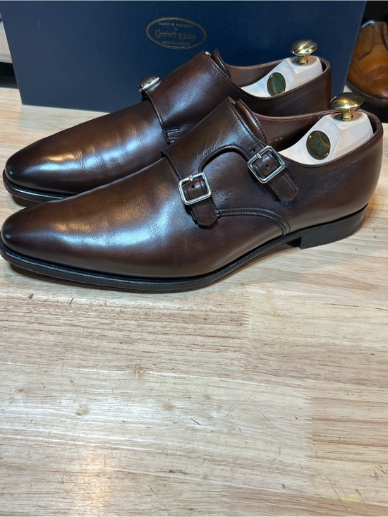 Crockett & Jones Seymour III ? Dbl Monk Straps US 9D inc’s Shoe Trees & Bags main image 14